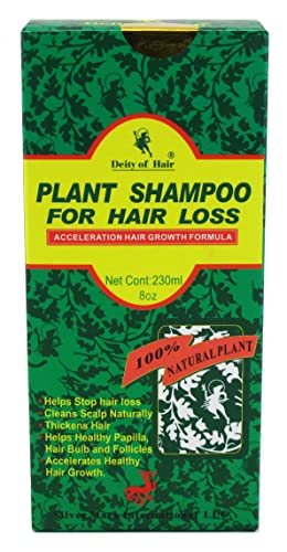 Deity Shampoo Plant For Hair Loss 8 Ounce Pack of 2