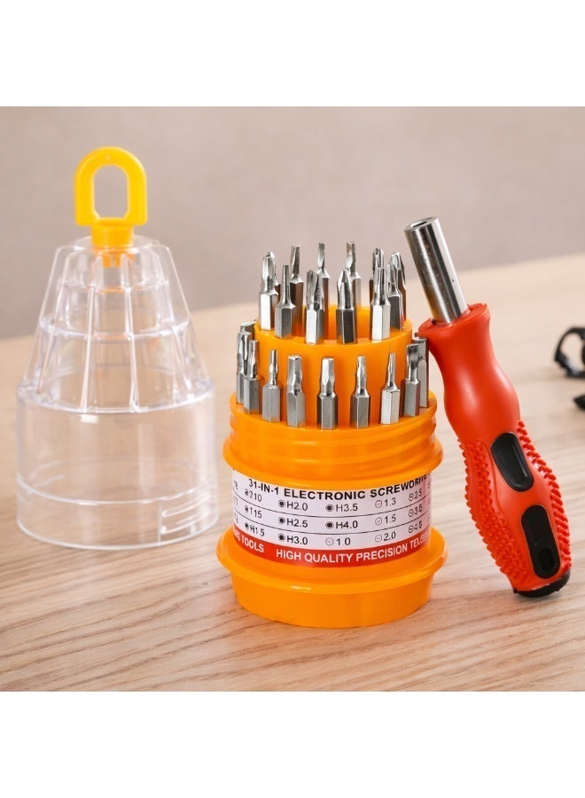 Multi-Function Precision Screwdriver Set with Magnetic Bits - Image 1
