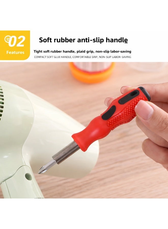 Multi-Function Precision Screwdriver Set with Magnetic Bits - Image 3