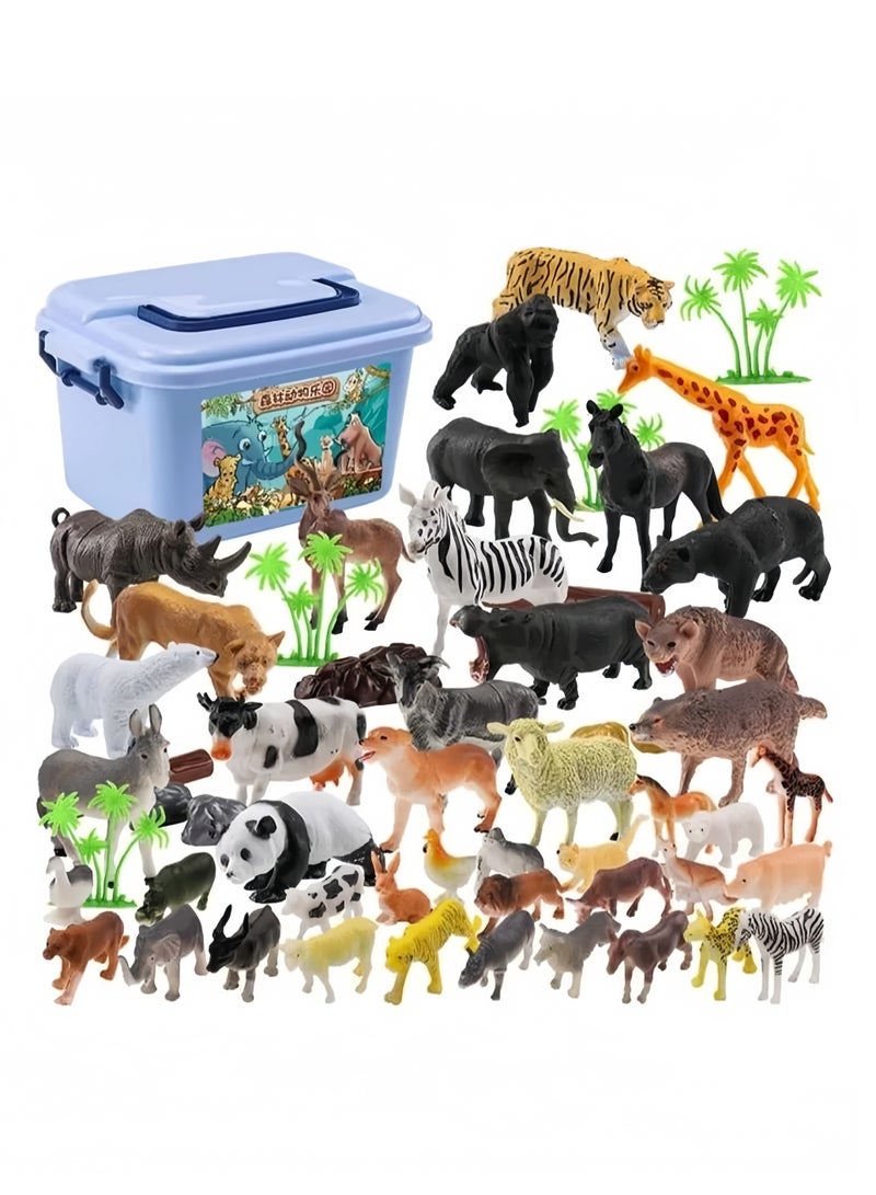 لي يوان مصغرة لعبة نموذج الحيوان مجموعة - Image 1