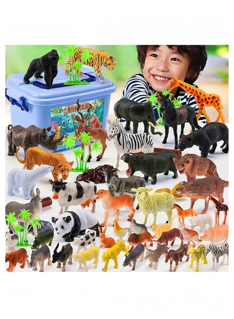 لي يوان مصغرة لعبة نموذج الحيوان مجموعة - Image 3
