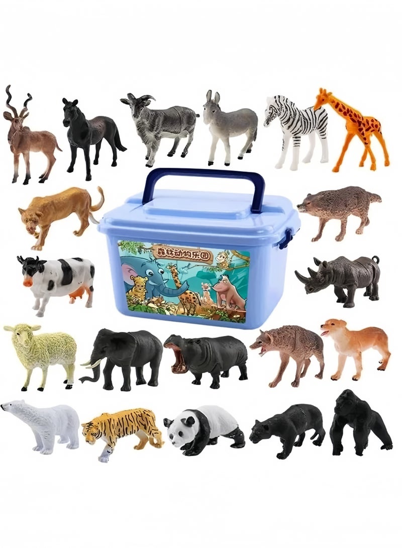 لي يوان مصغرة لعبة نموذج الحيوان مجموعة - Image 5