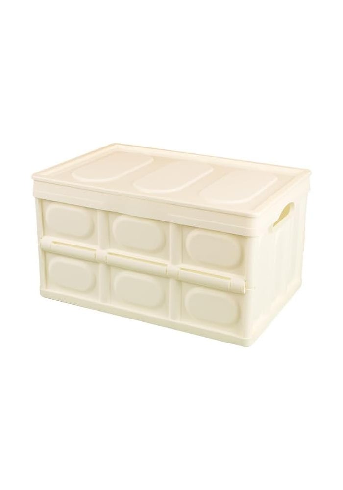 28L Foldable Car Boot Organizer - Large Plastic Trunk Storage Box for SUVs & Sedans - Image 1