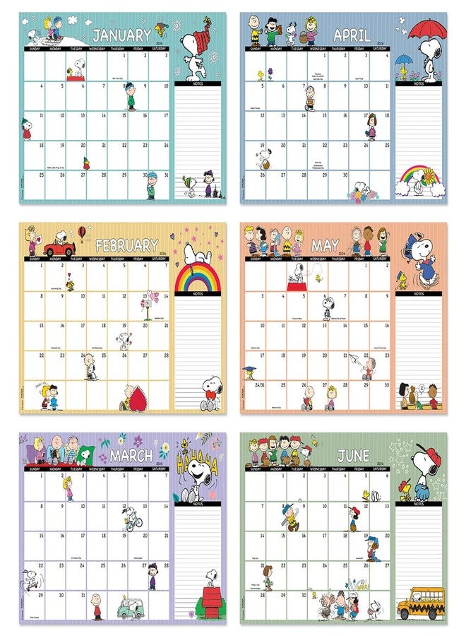 Current 2026-2027 PEANUTS Desk Calendar Pad, 11-Inch x 16-1/4-Inch Size, Large 24-Month Bookstore-Quality Calendars for Kitchen & Office - Image 3