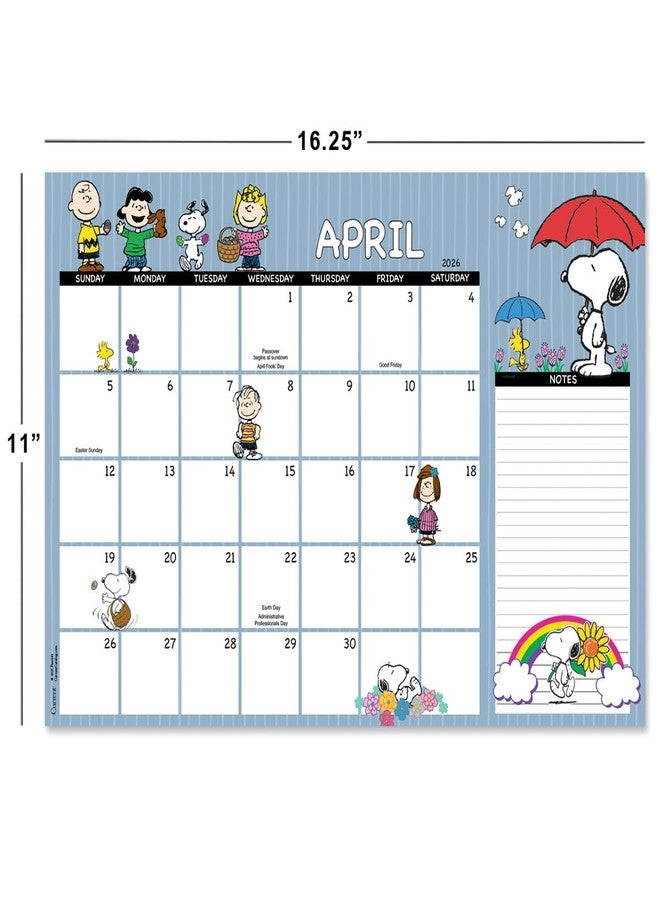 Current 2026-2027 PEANUTS Desk Calendar Pad, 11-Inch x 16-1/4-Inch Size, Large 24-Month Bookstore-Quality Calendars for Kitchen & Office - Image 2
