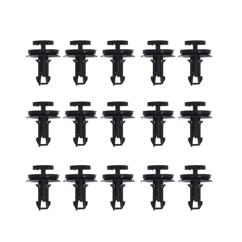 15PCS Front Air Deflector Retainers Clips Nylon 15733971 Replacement for GM Chevrolet - Image 1