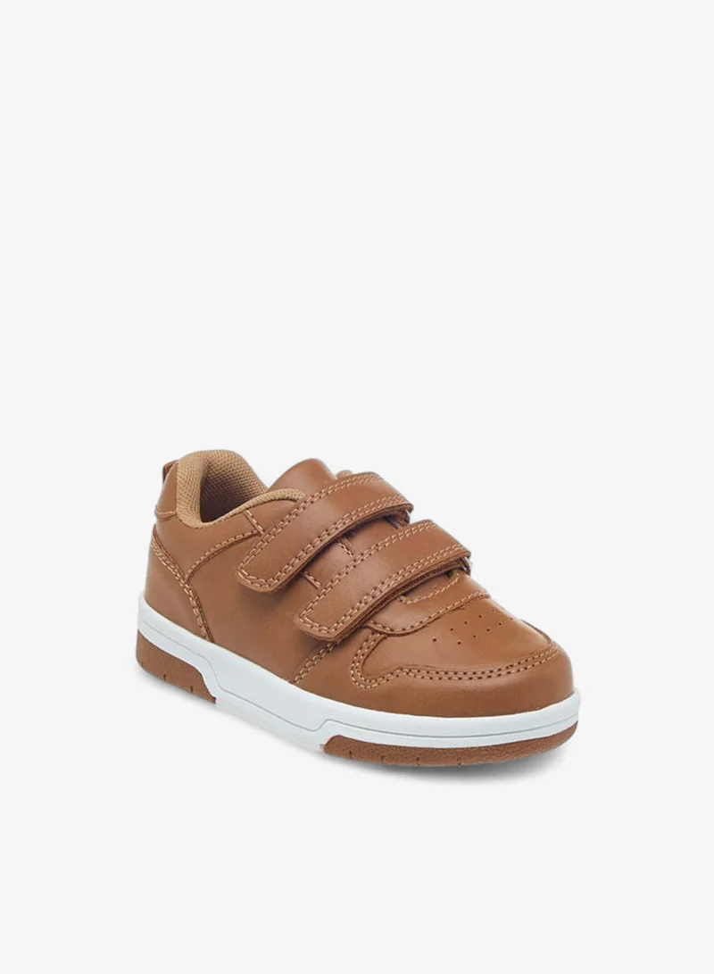 LBL by Shoexpress Boys Panelled Sneakers With Hook And Loop Closure