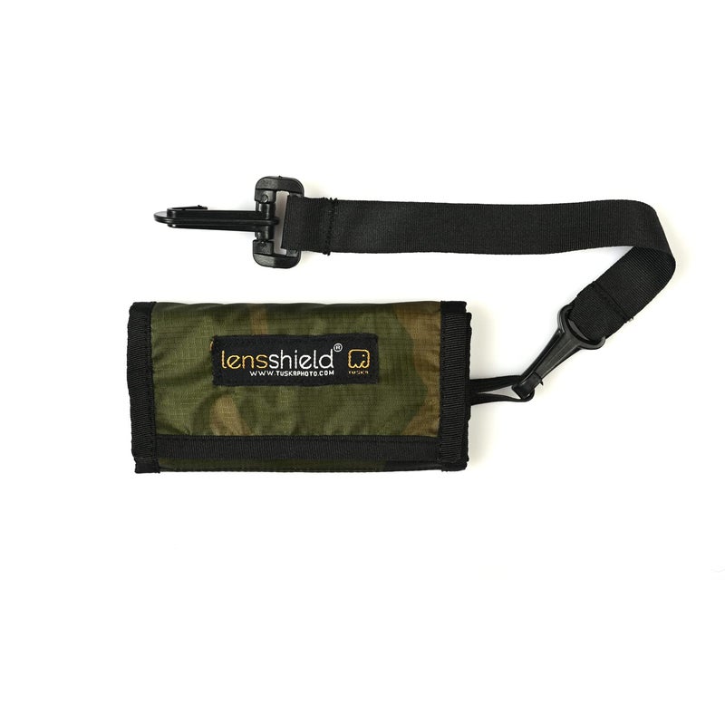 LENS SHIELD Tuskr Memory Card Wallet (Holds SDHC, CF, XQD, CF Express) - Image 1