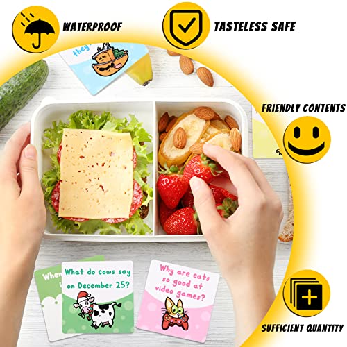 Teling 150 Lunch Box Jokes for Kids Lunchbox Notes for Kids Motivational Funny Notes for Schools, Bake Sales, Picnics - Image 5