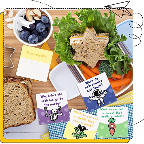 Teling 150 Lunch Box Jokes for Kids Lunchbox Notes for Kids Motivational Funny Notes for Schools, Bake Sales, Picnics - Image 3