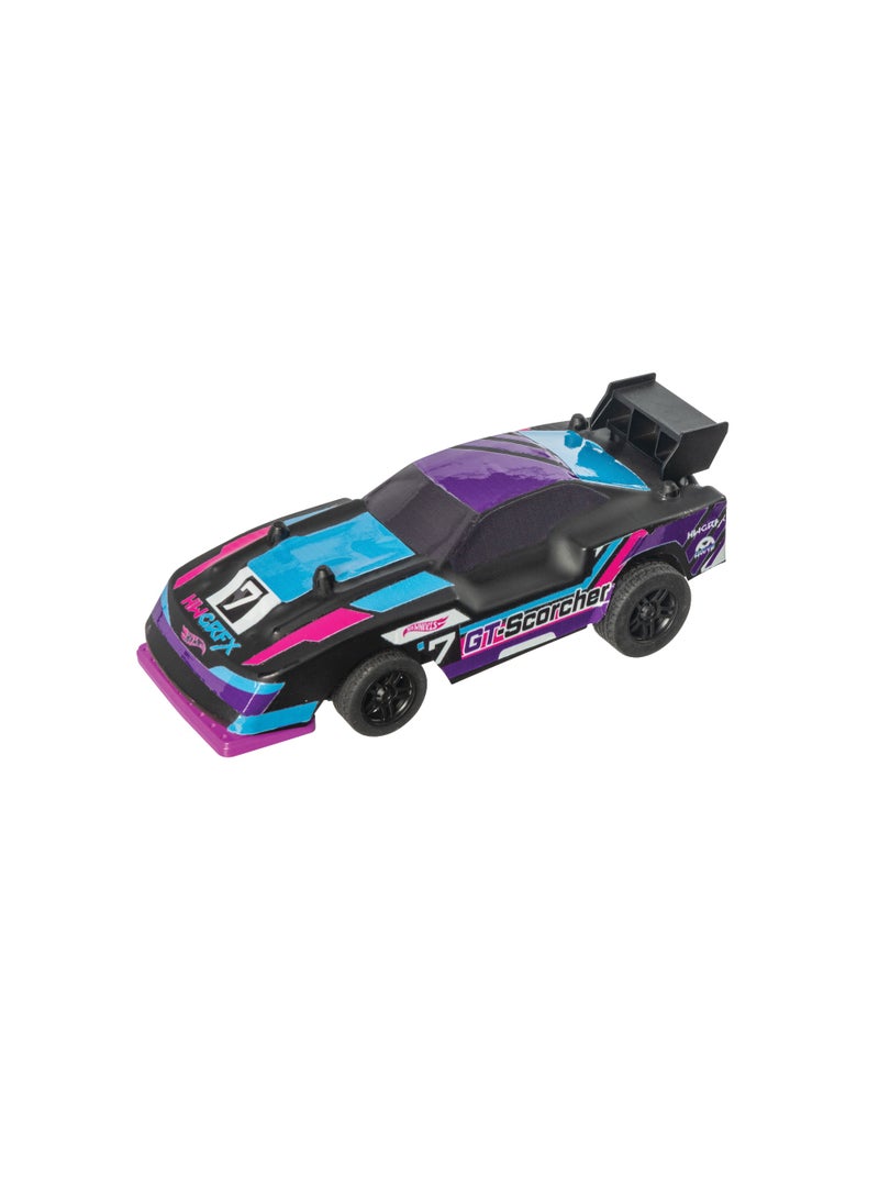 Hot Wheels سيارة تحكم عن بعد هوت ويلز لنبدأ السباق 1/28، متنوعة 1 قطعة (قد يختلف النمط واللون) كل واحدة تباع بشكل منفصل، تعمل بالبطارية | سيارة سباق | سيارة للعرض | مركبة لعبة | هدية لجمع الهدايا والأطفال - Image 2