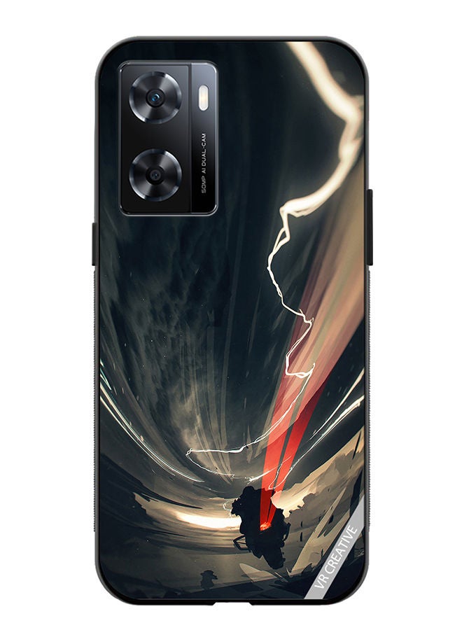 VR CREATIVE Protective Case Cover For OnePlus Nord N20 SE Abstract Design Multicolour - Image 1