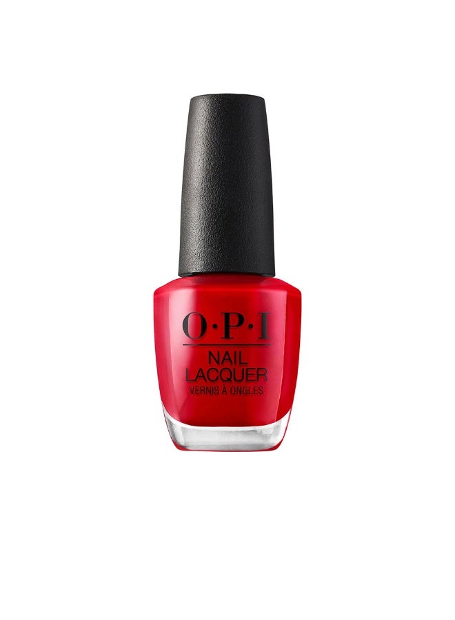 Opi Nail Lacquer Color Big Apple Red 15ml - Image 1