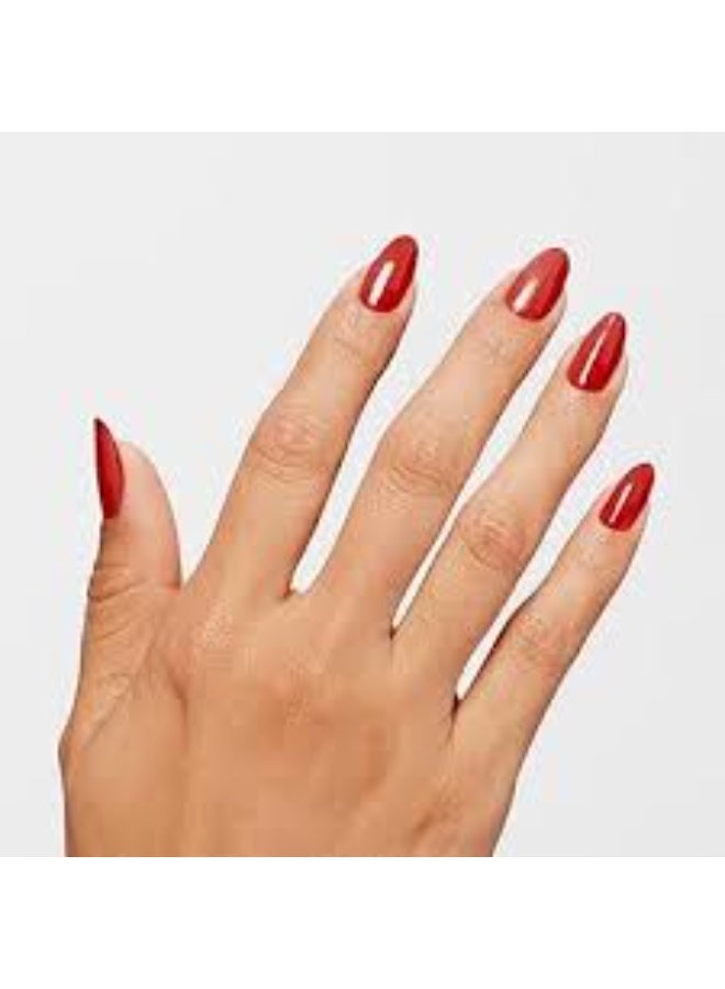 Opi Nail Lacquer Color Big Apple Red 15ml - Image 2