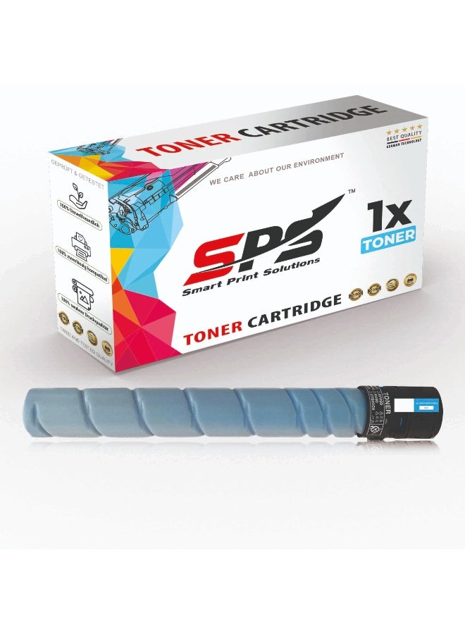 Smart Print Solutions SPS Compatible Toner Cartridges for Konica Minolta - TN-216C | 1x Cyan | Yield upto 26,000 Pages - Image 1