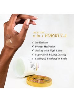 EBIN NEW YORK Braid Formula Dr. Feel Good Super Hold 11Fl. Oz. Menthol Infused To Give Cooling Sensation Smoothing With High Shine Long Lasting Hold Great For Braids Locks Twists No Residue  - Image 3