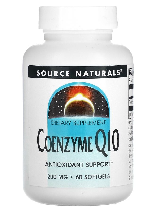 Coenzyme Q10 200 mg 60 Softgels