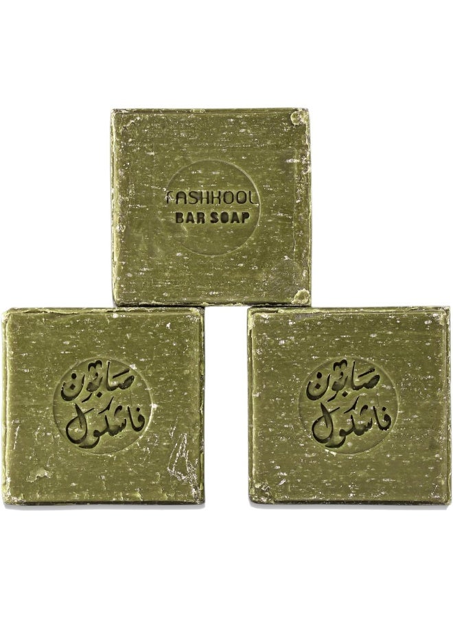 فاش كول مجموعة من 6 قطع صابون طبيعي بزيت الزيتون والنخيل وزيت الغار 6 × 150 جرام - Image 4