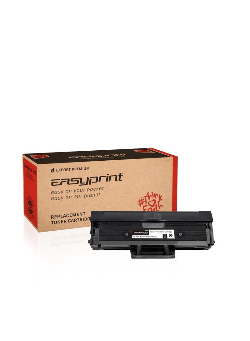 EASY PRINT 106A | W1106A/MONO TONER WITH CHIP - Image 1