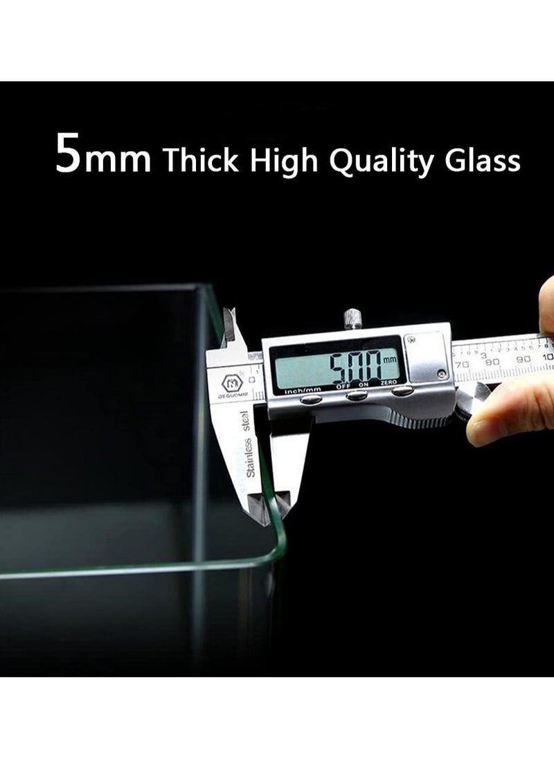 REPTIZOO REPTI ZOO Rimless Aquarium Tank (60cm*30 * 35)  - Image 3