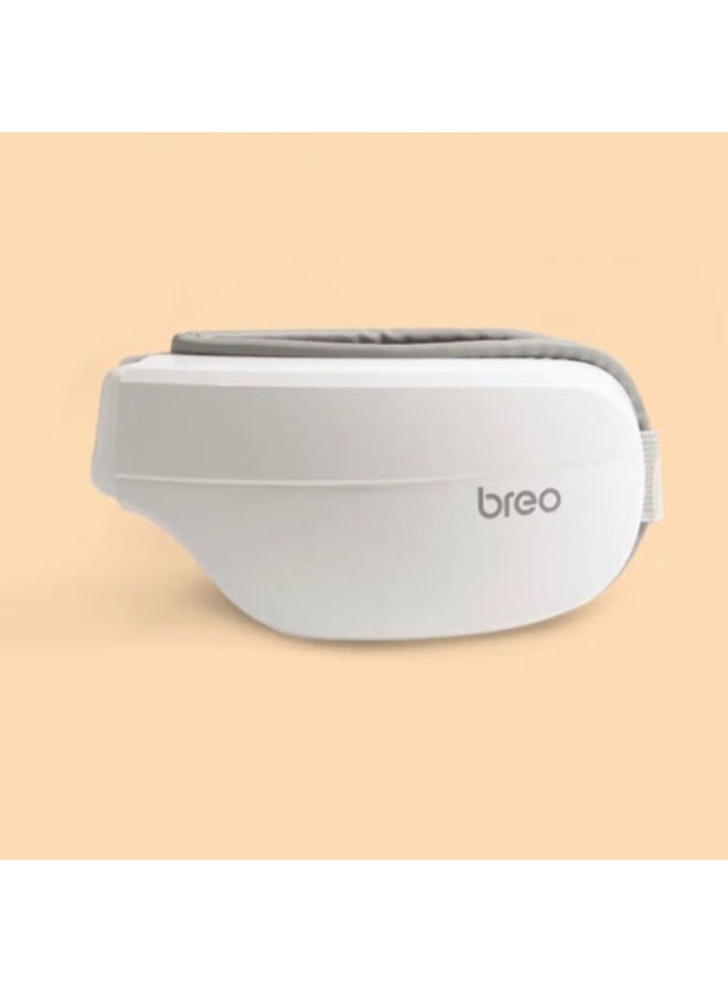 B Eye Massager Em003, Constant Temperature Heat Compress Eye Mask, 3d Stereoscopic Air Pressure Massage, White