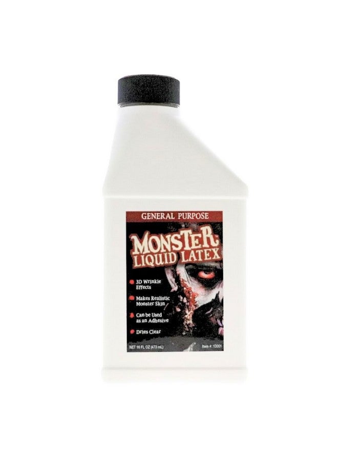 LLF Monster Liquid Latex Dries Clear Creates Zombie Skin And Fx - Image 1