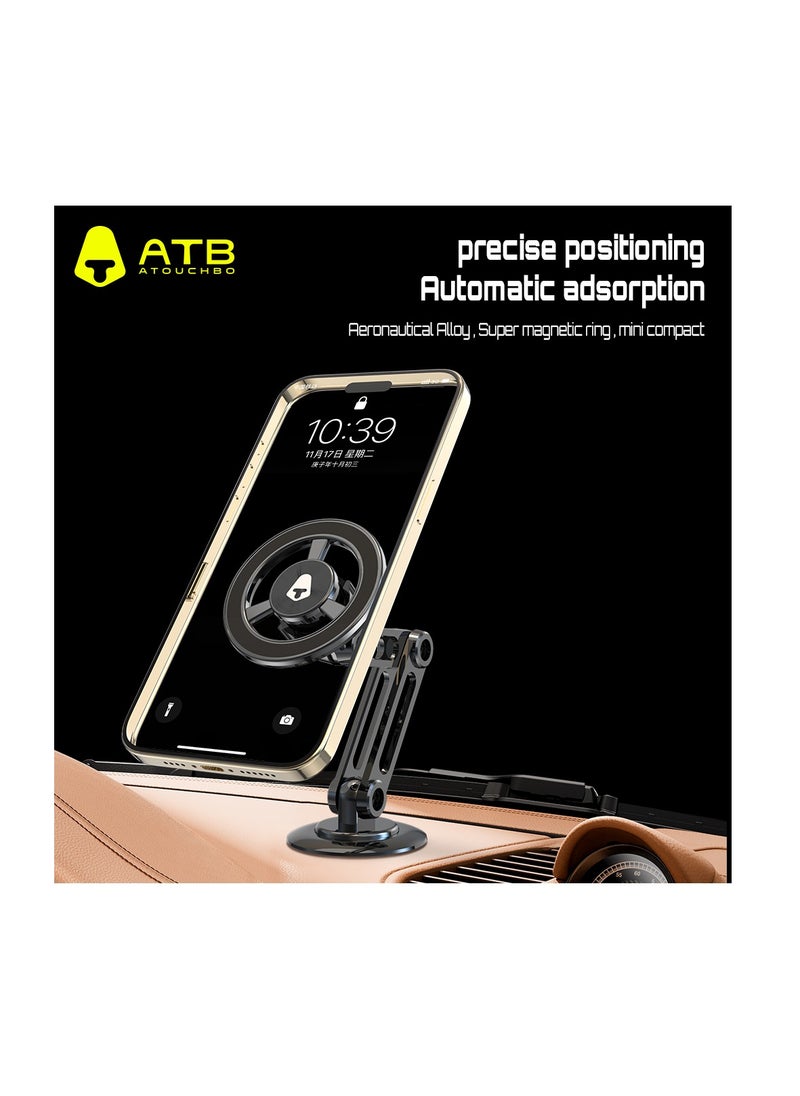 Atouchbo Magnetic Car Phone Holder Advanced Strong Suction Cup Cellphone Stand Mount Phone Holder for Iphone samsung phone mount for car van suv Magsafe car phone mount for iphone 15/14/13/12  - Image 3