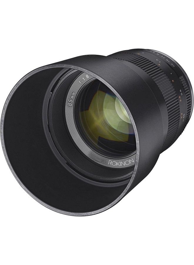 Rokinon 85mm f/1.8 Manual Focus Lens for Sony E Mount Nex Series Cameras - Black  - Image 4