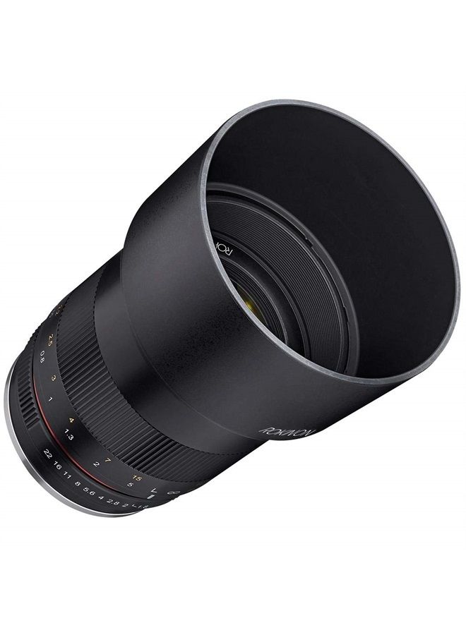 Rokinon 85mm f/1.8 Manual Focus Lens for Sony E Mount Nex Series Cameras - Black  - Image 2