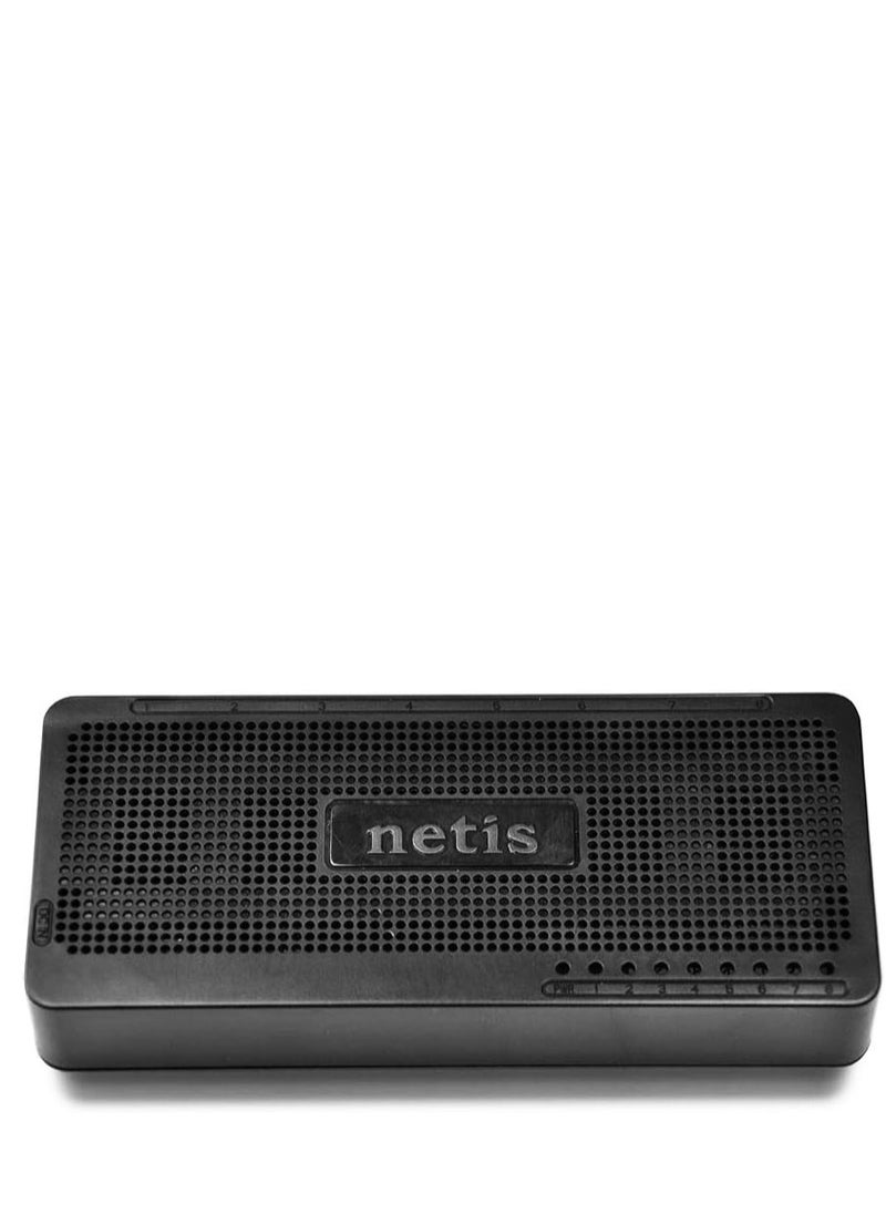 Netis Netis ST3108S 8-Port 10/100M Desktop Switch, Auto-negotiation and Plug and Play  - Image 3