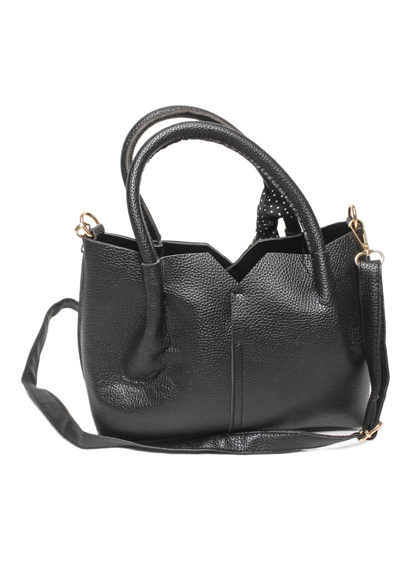 Glitter Women Hand Bag - Black - Image 2