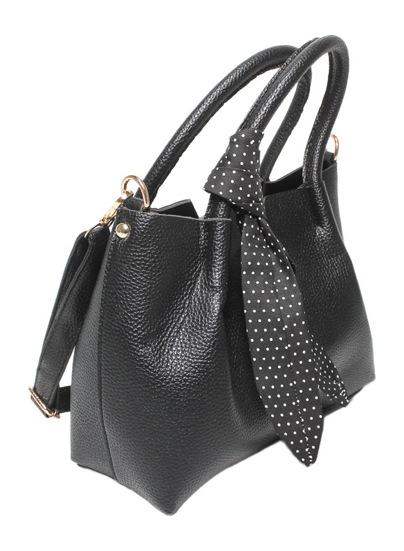 Glitter Women Hand Bag - Black - Image 1