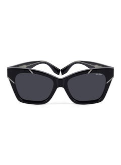 Woggles Red Pappy Zylara Black Polarized Cateye Sunglasses  - Image 2