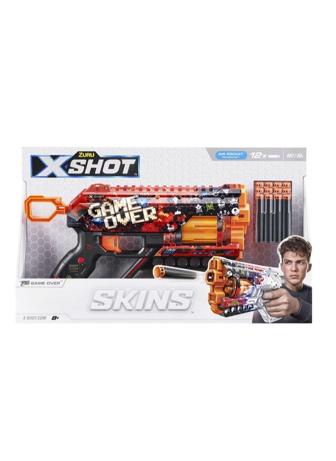 ZURU ZURU XSHOT SKINS GRIEFER (12 DARTS) GAME OVER  - Image 2