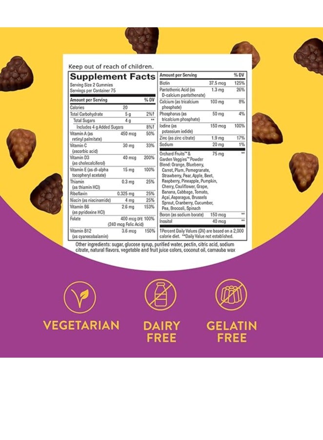 Alive Women's Daily Gummy Multivitamins, Full B-Vitamin Complex, Supports Heart Health, Mixed Berry Flavored, 60 Gummies - Image 4