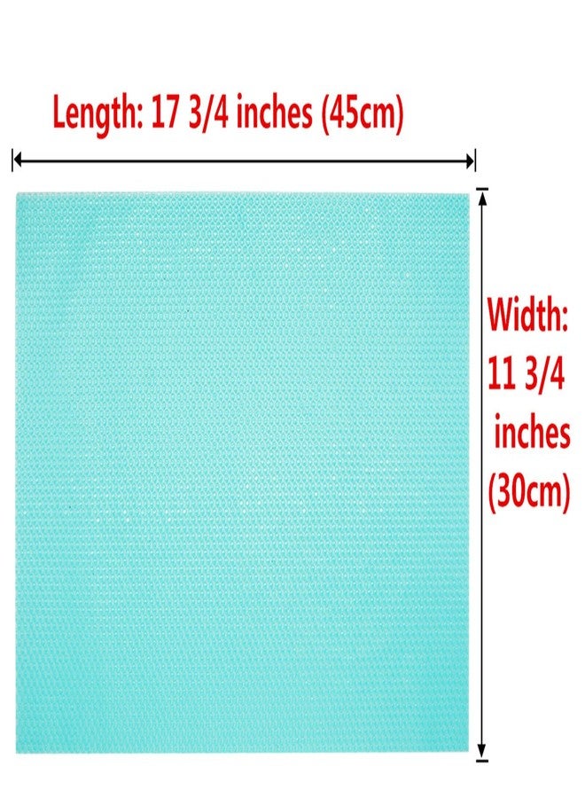 Cafurty 4 Pcs Refrigerator Mats, Fridge Mats Can Be Cut Refrigerator Pads Fridge Pads Vegetable Fruits Fresh Pad Drawer Table Placemats Cabinet Protective Pads Shelves Drawer Mats - Multicolor - Image 3
