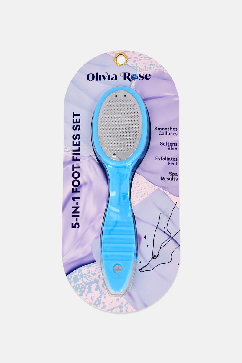 Olivia Rose 5 In 1 Foot Files Set - Image 1
