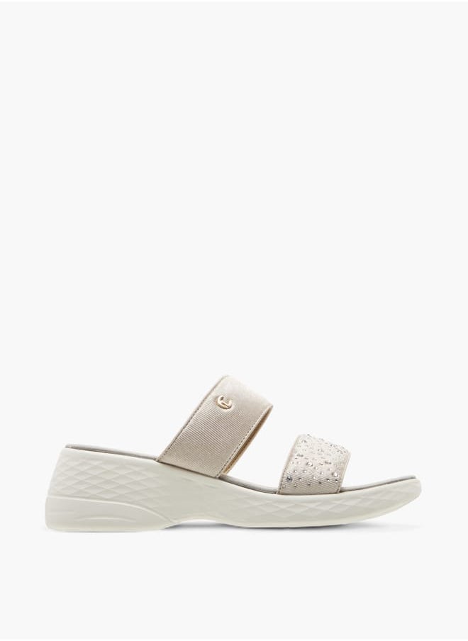 Le Confort Women Embellished Slip-On Sandals  - Image 3