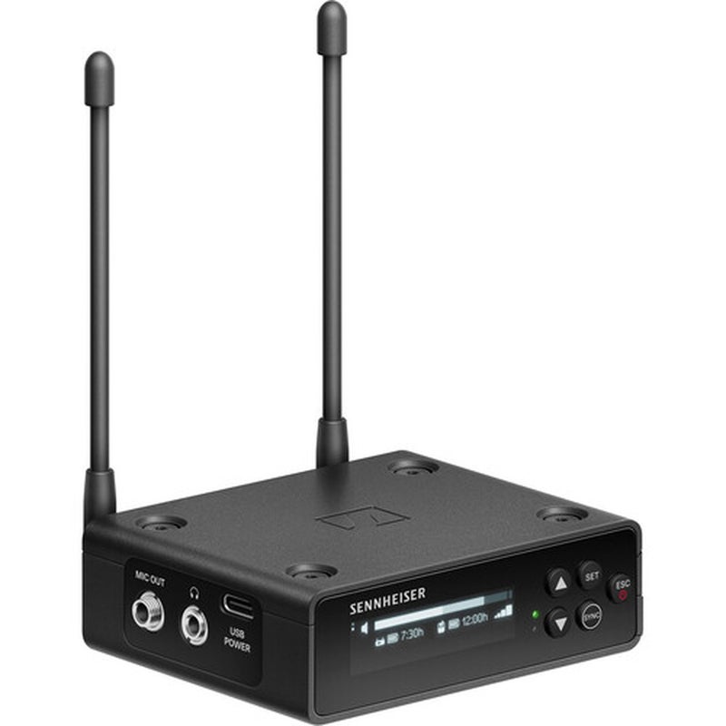 Sennheiser Portable Digital UHF Wireless Microphone System with ME 2 Omnidirectional Lavalier Mic - Image 2