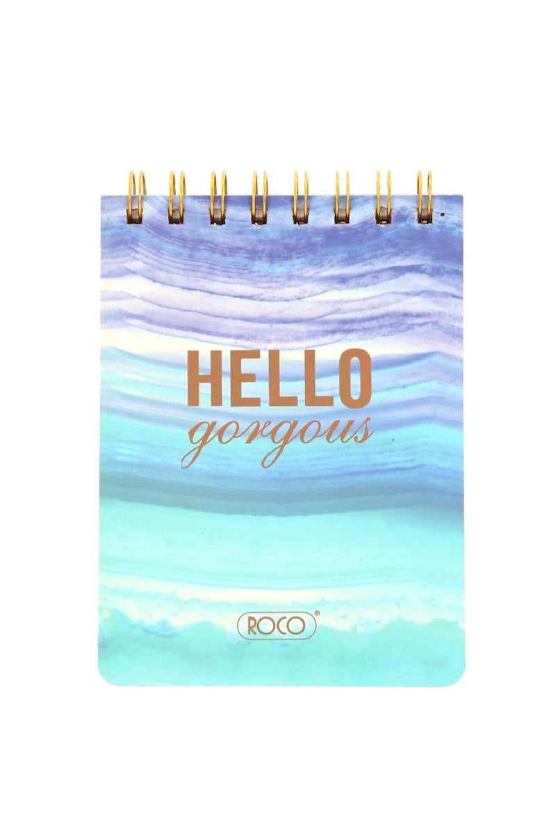 روكو دفتر ملاحظات "أهلاً بالجميلة" A6100 ورقة - Image 1