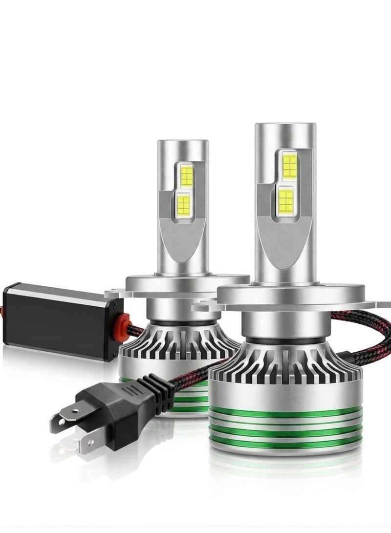 تاكبرو مصباح أمامي M8 Pro LED مقاس: H4 مقاوم للماء وعالي الطاقة - Image 2
