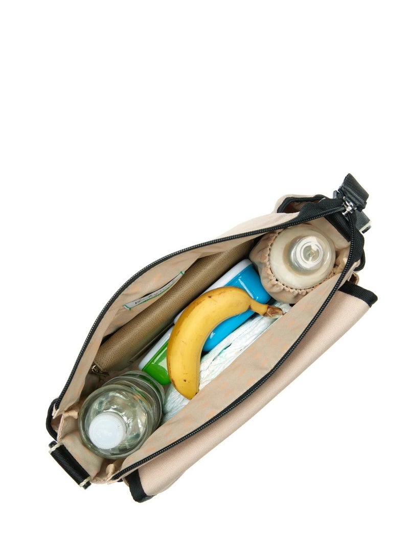 بيبي ميل Stroller Diaper Bag eco Quilt Fawn - Image 3