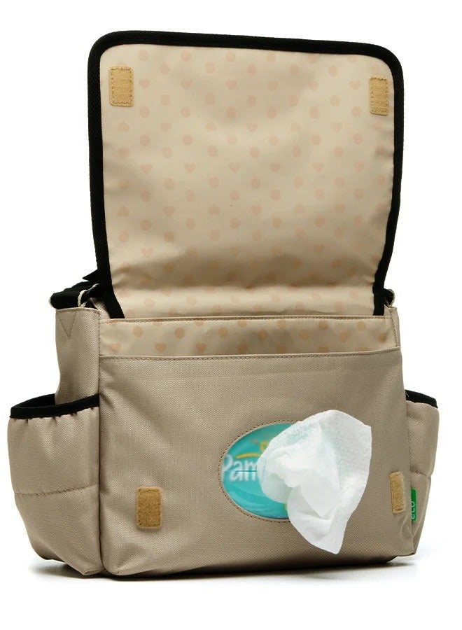بيبي ميل Stroller Diaper Bag eco Quilt Fawn - Image 2