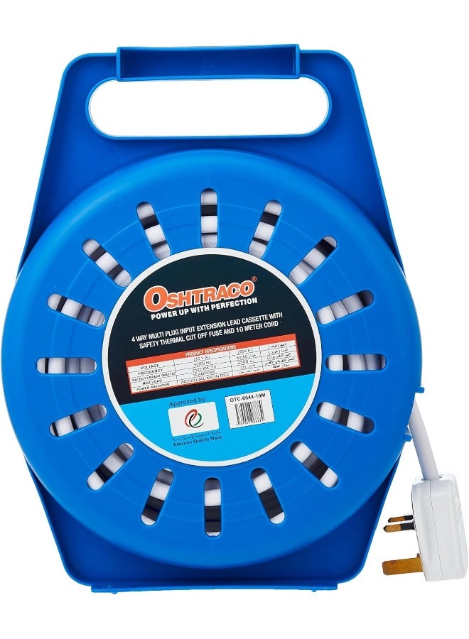 OSHTRACO بكرة كابل أوشتراكو 4 طرق مع سلك بطول 10 متر - Image 5