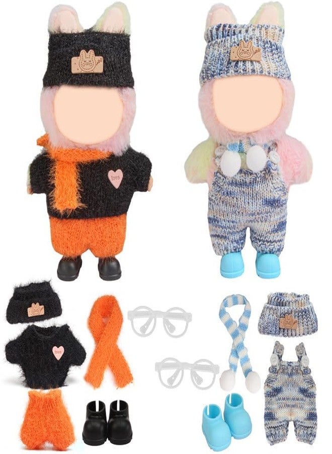 Voccim 17cm Doll Outfits - 9 Piece 17 cm Doll Clothes Set Include Halloween Style+Classic Style, Accessories for 15cm/17cm, 2025 Original for Holiday (NoDoll) - Image 1