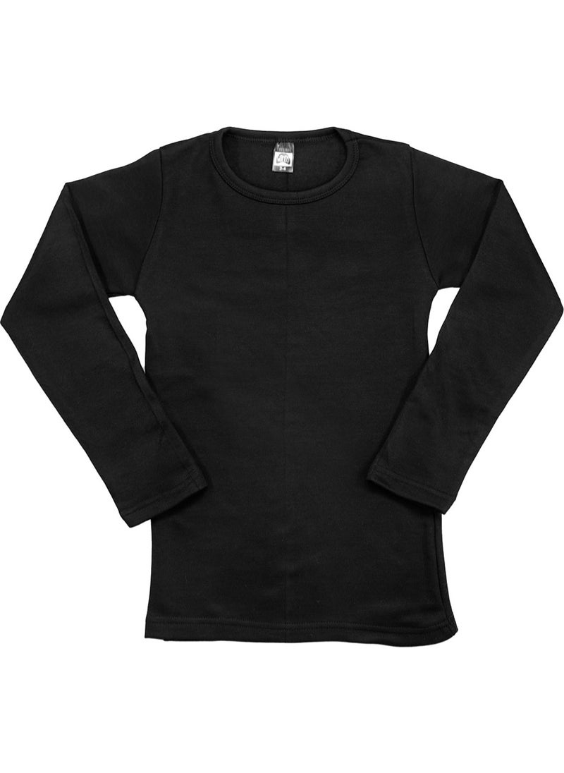 Gümüş Silver Unisex Kids Winter Thermal Undershirt  - Image 1