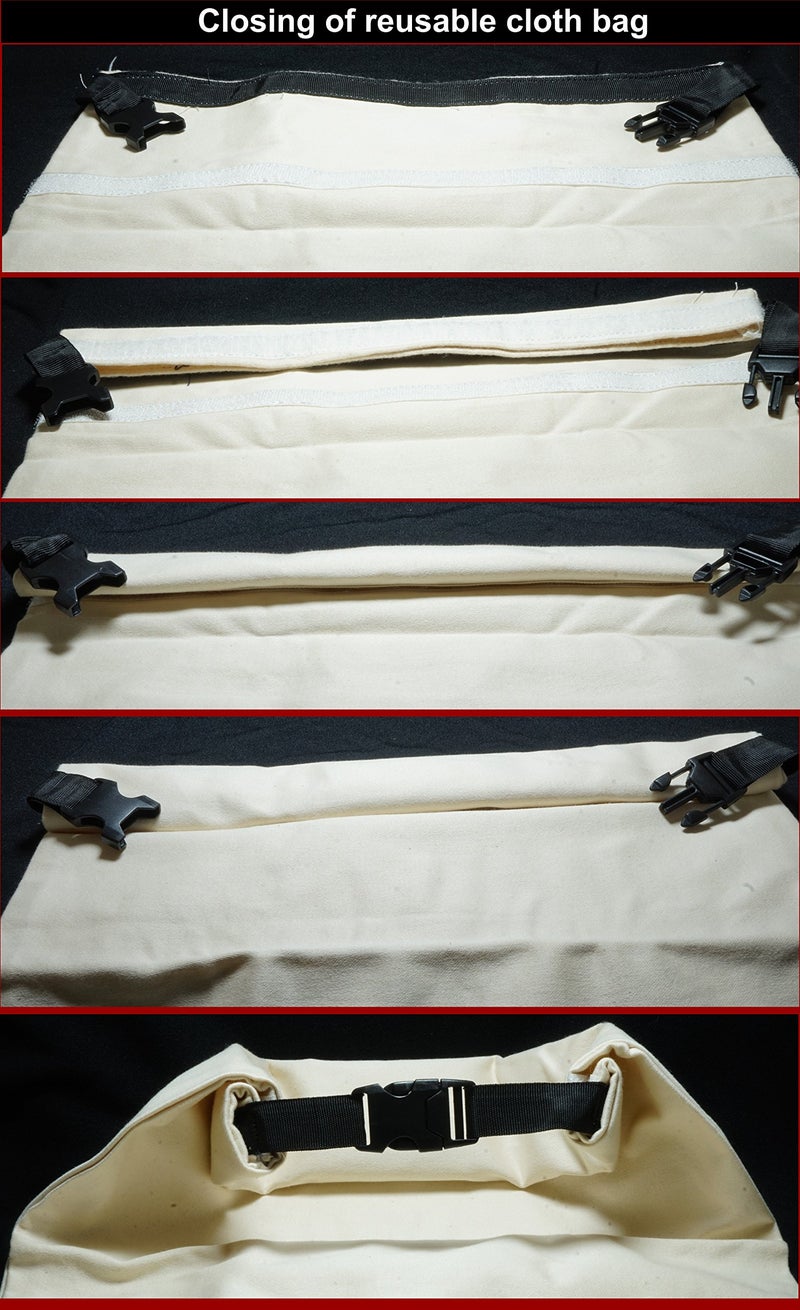 RODAK Reusable Vacuum Cleaner Bag with Jubilee Clip (20/30 L), compatible with 52 to 76 mm outerdiameter connecting size - Image 2