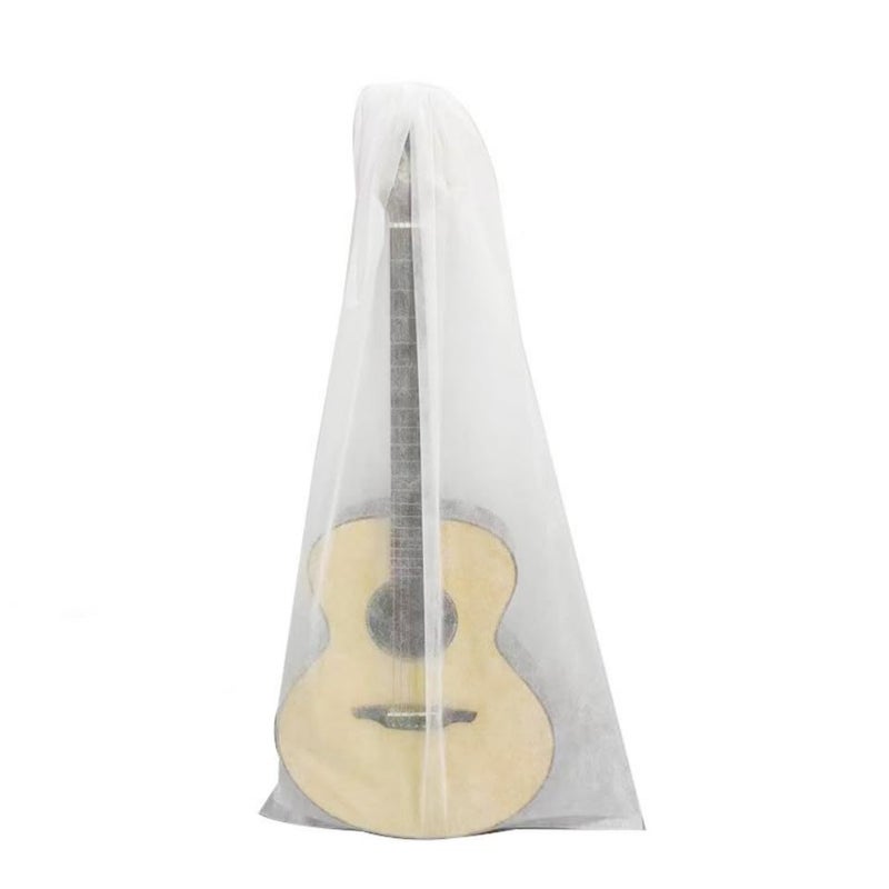 CCeCCe 4 Pack Guitar Dust Cover Storage Bag Non-Woven Fabric Breathable Dust-Proof Coating Sleeve Protector Covers for Acoustic Guitars Electric Bass Upright Stand 120cmx60cm 47"x23.5" - Image 2