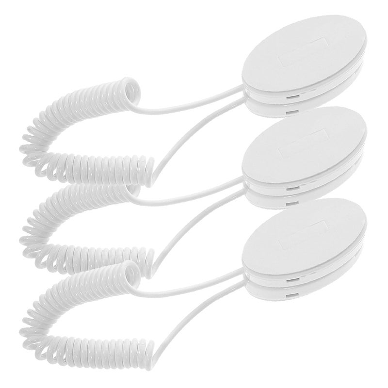 9 pcs Remote Control Retractable Cable with Adhesive Hook Remote Control Tether for Tablets - Image 1