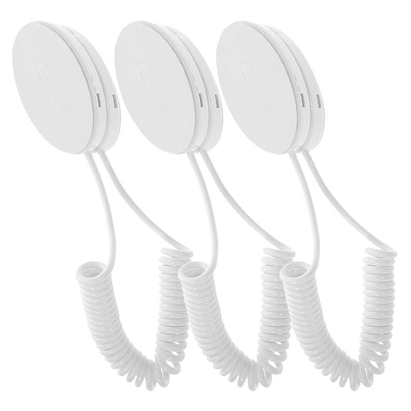 9 pcs Remote Control Retractable Cable with Adhesive Hook Remote Control Tether for Tablets - Image 3